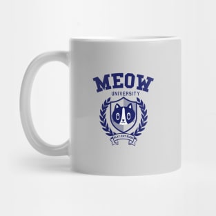 MEOW UNIVERSITY - Play, Eat, Sleep Mug